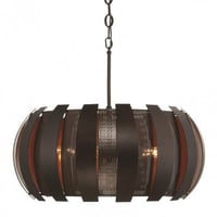 ثريا مودرن بتصميم معدني أسود – قاعدة E27