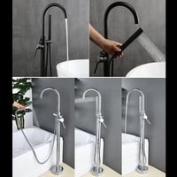 خلاط بانيو ارضي اسود