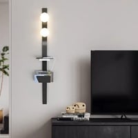 ابليك جداري بستاند جوال مودرن بثلاث اضاءات