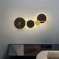 اضاءه جدار ابليك ساعه