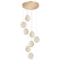 علاقي ليد ذهبي كور اصفر متوفر مقاسين