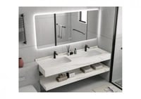 مغاسل رخام ابيض حوض وحوضين بعددة مقاسات