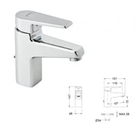 خلاط مغسلة 64133 اتومتيك Klip اسباني Geneber