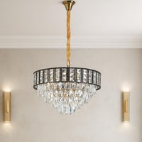 نجفة كريستال فاخرة متوفرة بمقاسين (60 سم – 80 سم)...