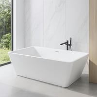 بانيو مفرد بتصميم مستطيل عصري – مقاس 170×75 سم