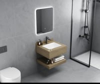 مغاسل رخام خشبي قطعتين حوض وحوضين بعدة مقاسات