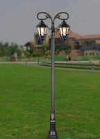 فانوس عمود حديقة مجوز مقاس 3 متر