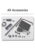 دش شاور المنيوم كامل سماعتين وشطاف قلب نحاس بشاشه...