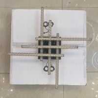 ثريا لطش مودرن اسود 3 اضاءات مقاس القطر 80 سم