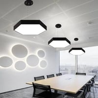 علاقي غرف ومكاتب ليد اضاءه كريمي متوفر بشكل سداسي...