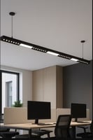 علاقي سقف مودرن بطول 120 سم – إضاءة دافئة 3000K –...