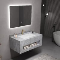 مغاسل رخام رصاصي حوض وحوضين بعدة مقاسات