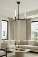 ثريا مودرن بثلاث لمبات – إنارة ليد صفراء – طول 1 م...