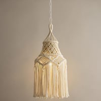 ثرياقماشيه بتصميم أنيق – قاعدة E27 وسلسلة بطول 2 م...