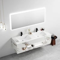 مغاسل رخام ابيض حوض وحوضين بعددة مقاسات