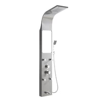 شاور دش جداري كروم بمراية