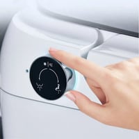 كرسي حمام افرنجي ذكي ابيض