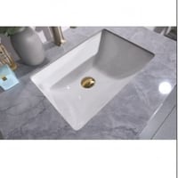 مغاسل رخام حوضين مع مريات ليد رمادي بمقاسين