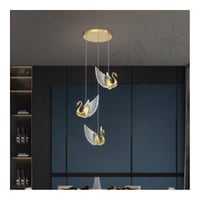 علاقي ثلاثي ذهبي مع 3اضاءات بطة