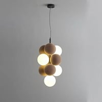 ثريات سقف بني بتصميم عصري