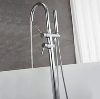 خلاط بانيو ارضي كروم