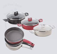 طقم قدور جرانيت 7 قطع