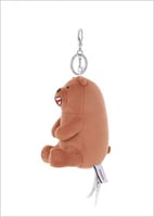 ميدالية للحقائب من سلسة الدبب الثلاثة - بني - 13 س...