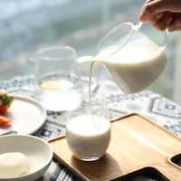 ابريق صغير بمقبض اخضر