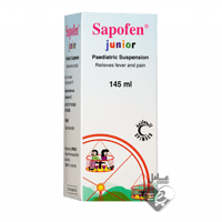 سابوفين شراب للاطفال مسكن 100مل