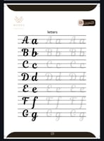 كتاب تطوير الخط المتصل او المشبوك 3 | لغة انجليزية