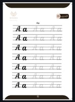 كتاب تطوير الخط المتصل او المشبوك 3 | لغة انجليزية