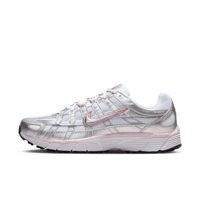 Nike P-6000 "White/Elemental Pink/Black/Metallic S...