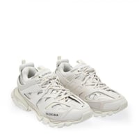 BALENCIAGA Track WHITE logo-detailed mesh and rubb...
