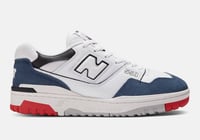 New Balance 550 White Navy Red