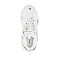 BALENCIAGA Track WHITE logo-detailed mesh and rubb...
