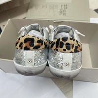 Golden goose Superstar distressed lace-up sneakers