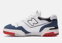 New Balance 550 White Navy Red