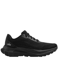alo yoga runner black/black
