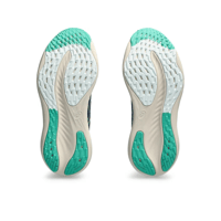 ASICS GEL-NIMBUS 26 Navy Blue with cream and green