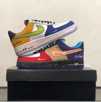 The Air Force 1 07 LV8 What The LA Multi-Color Sne...