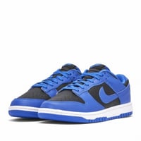 NIKE DUNK LOW RETRO BLACK HYPER COBALT 2021