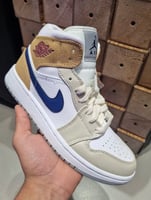 AIR JORDAN 1 MID TAN SUEDE