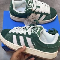 eadidas Campus 00s Dark Green Cloud Whit