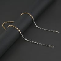 سلسلة نظارة معدنية -Golden 054