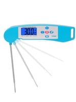 مقياس حرارة رقمي مع اضاءة ليلية (اسود اللون)