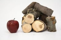 خشب تفاح قطع صغيرة مخصص للتدخين (3 كيلو)