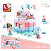 سلوبان قطع تركيب بلاستيك زاوية مطعم الحلويات - 328...