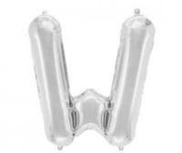 بالون حرف فضي