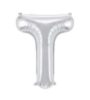 بالون حرف فضي