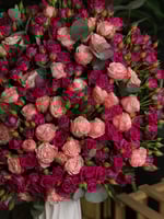 فازة بالورد